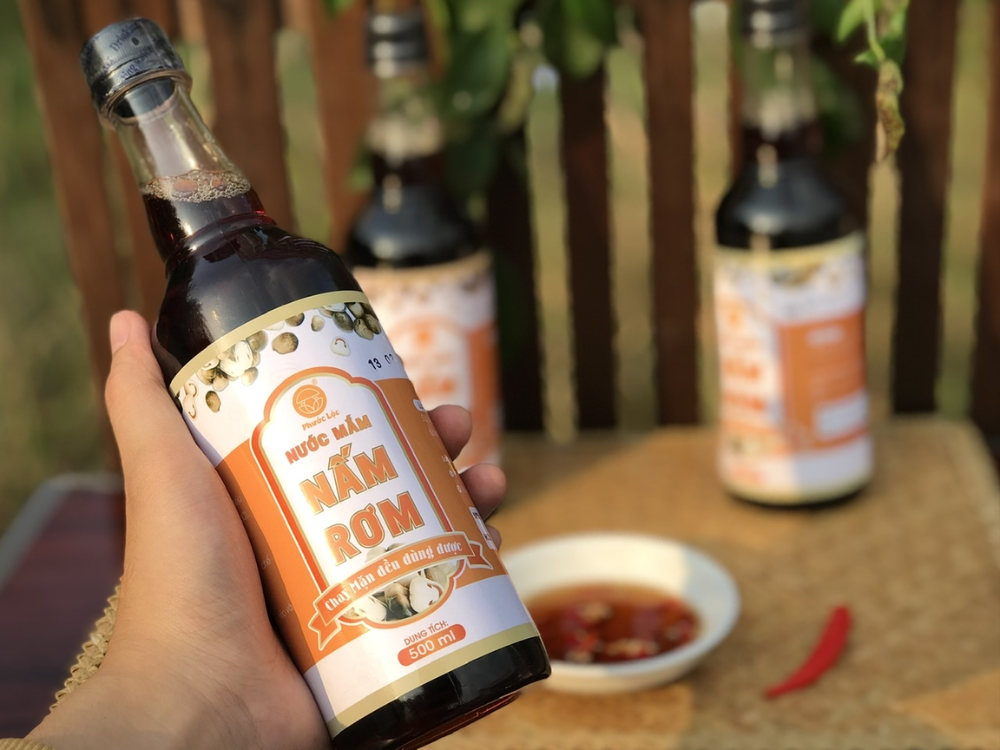 Nước Mắm Nấm Rơm 500ml