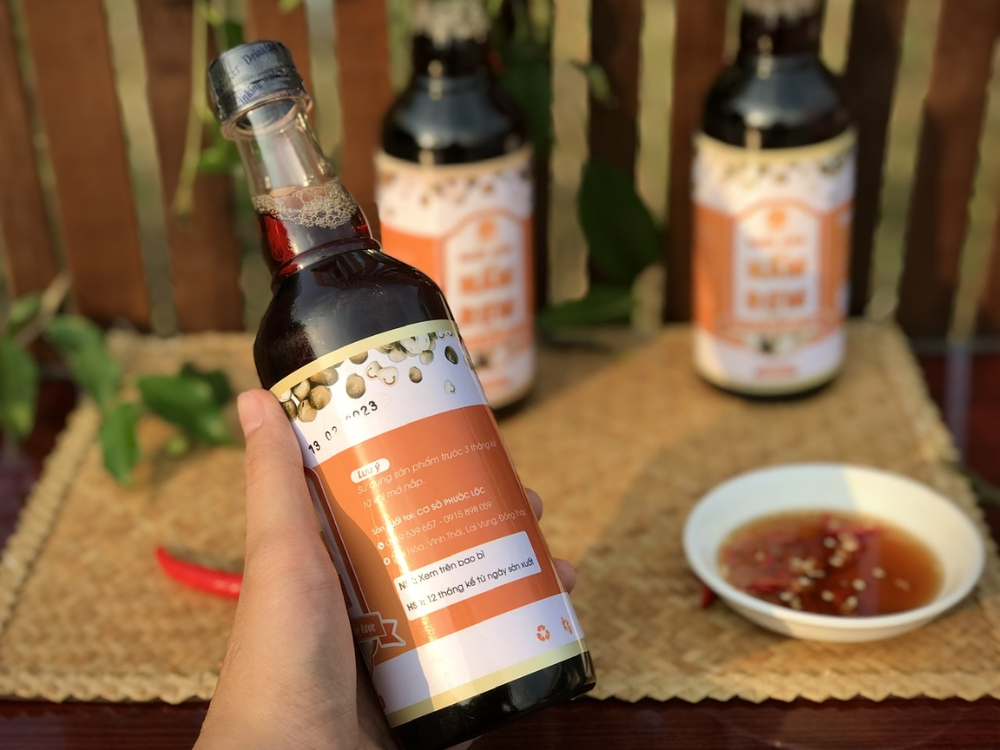 Nước Mắm Nấm Rơm 500ml