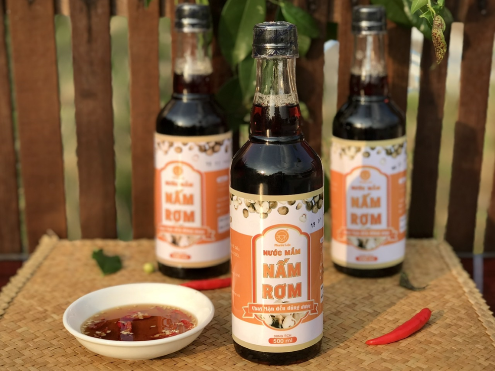 Nước Mắm Nấm Rơm 500ml